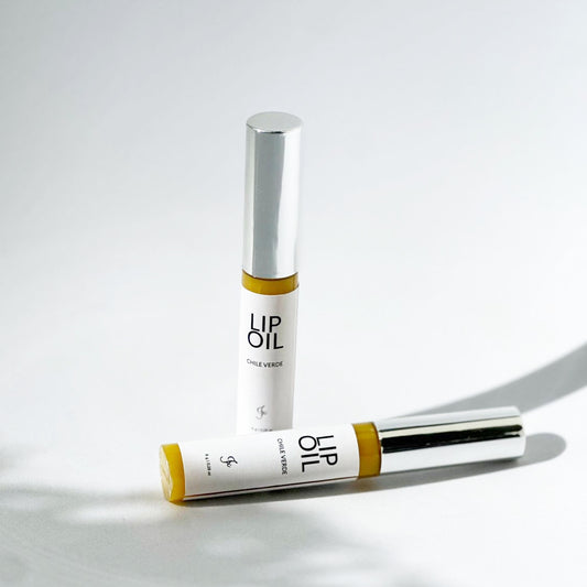 Lip oil chile verde